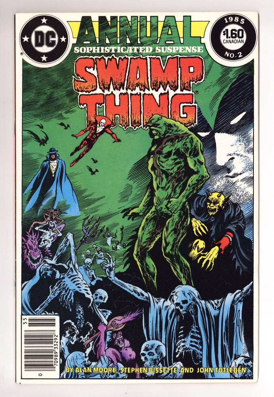 Swamp Thing Annual Vol 2 2 VF- (7.5) (1985) Canadian Price Variant 