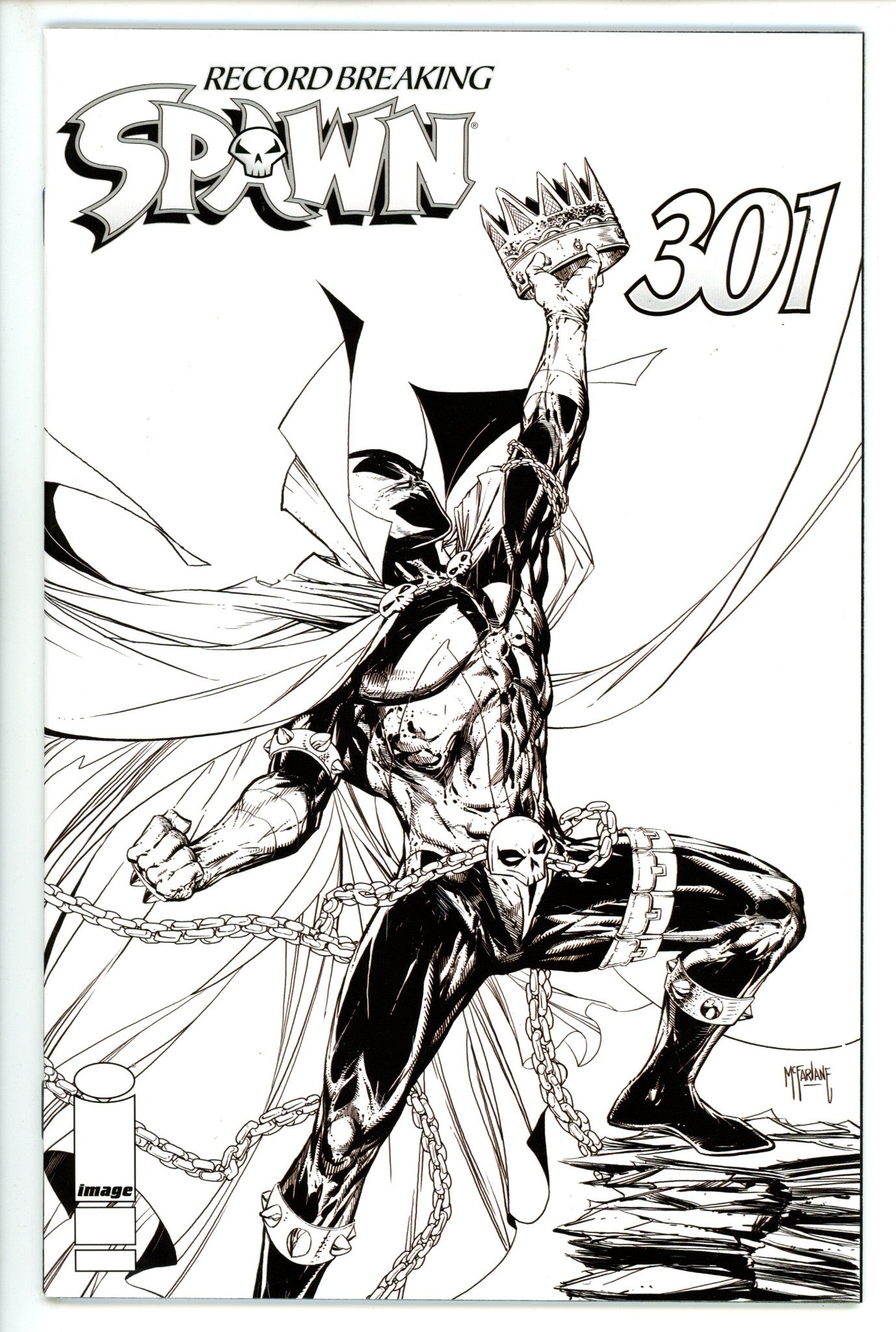 Spawn 301 Mcfarlane B&W Variant (2019)