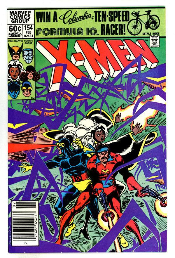 The Uncanny X-Men Vol 1 154 High Grade (1982) Newsstand