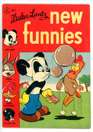 Walter Lantz New Funnies 123 FN- (5.5) (1947) 