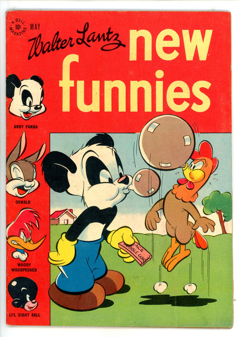 Walter Lantz New Funnies 123 FN- (5.5) (1947) 