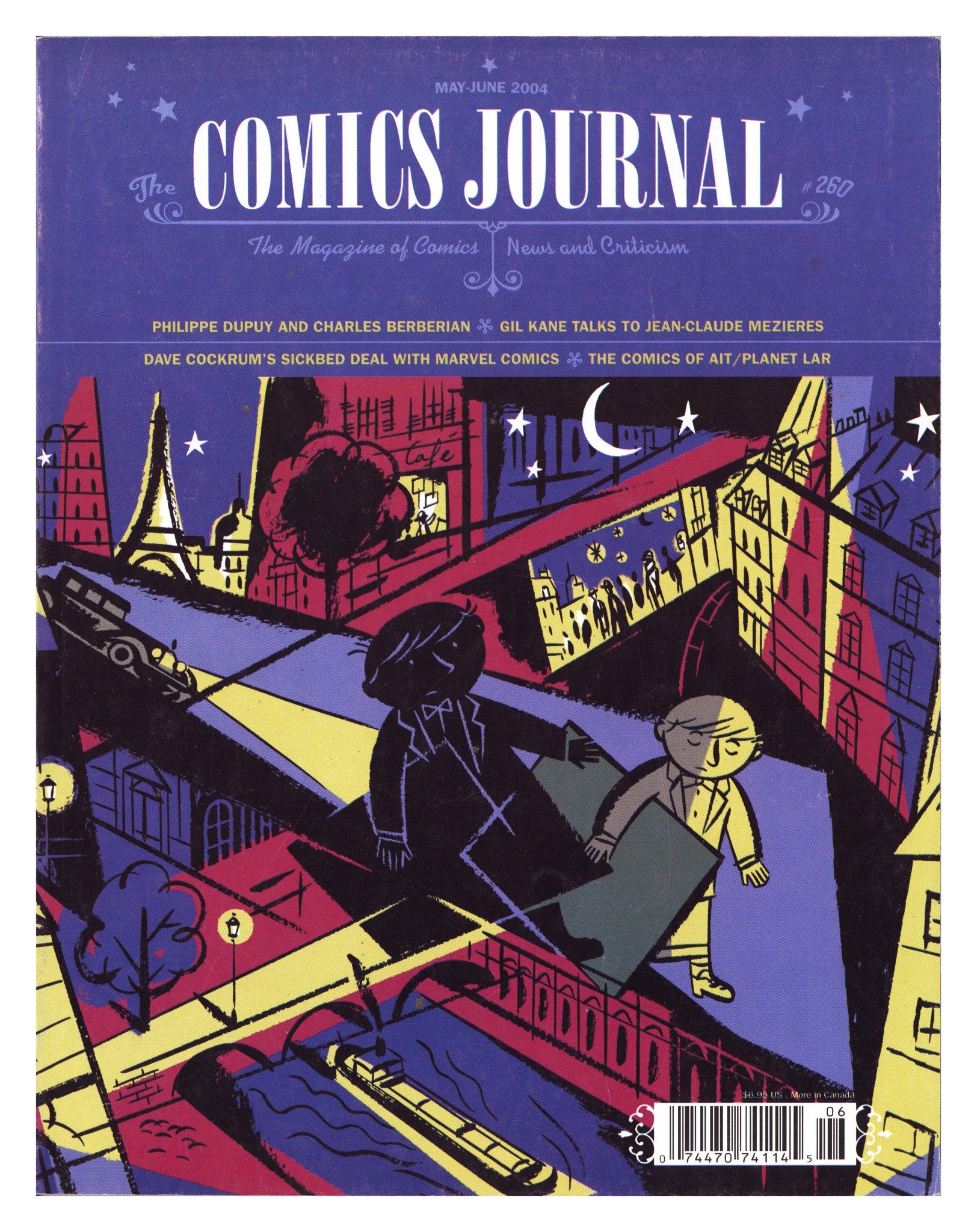 The Comics Journal 260 Mid Grade (2004) 