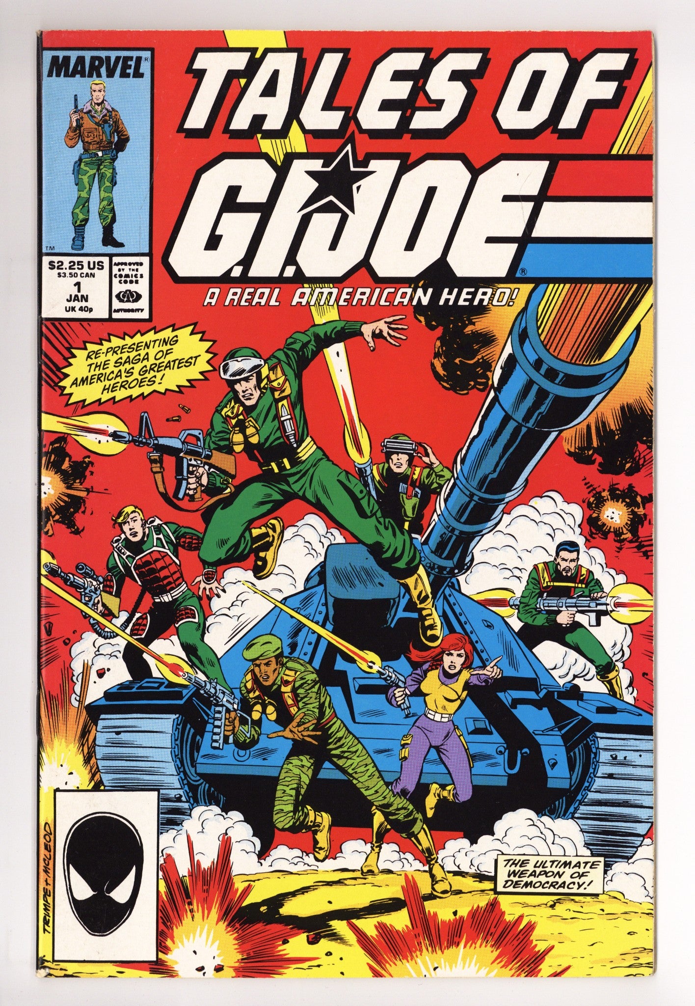 Tales of G.I. Joe 1 Mid Grade (1988) 