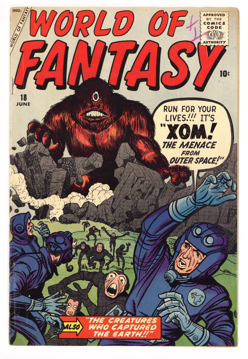World of Fantasy 18 FN (6.0) (1959) 
