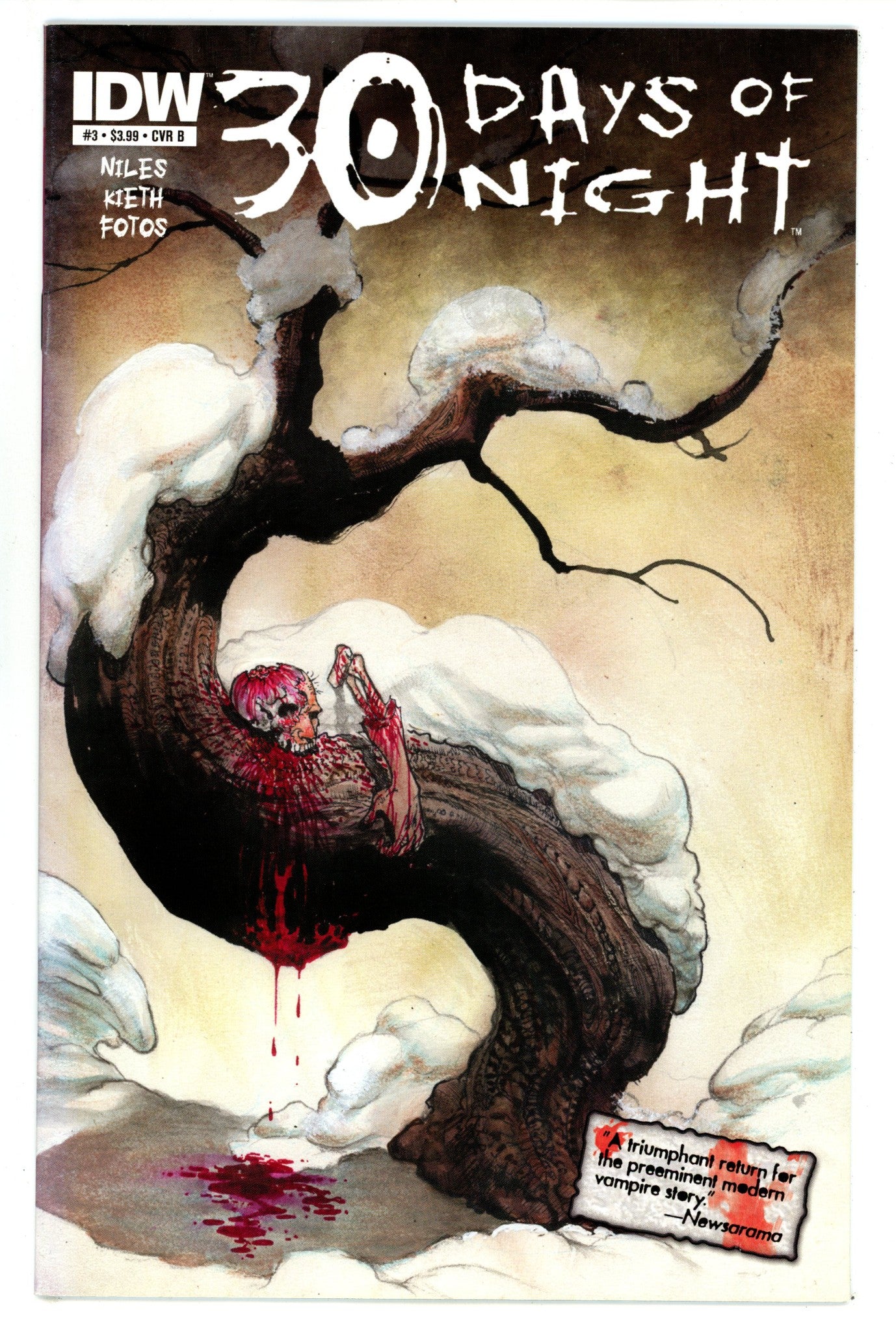 30 Days of Night Vol 2 3 High Grade () Kieth Variant 