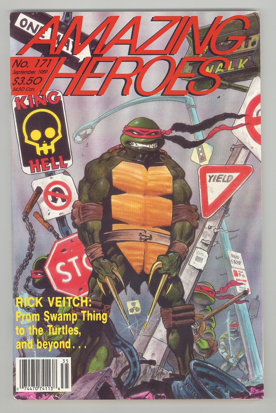 Amazing Heroes 171 VF- (7.5) (1989) 
