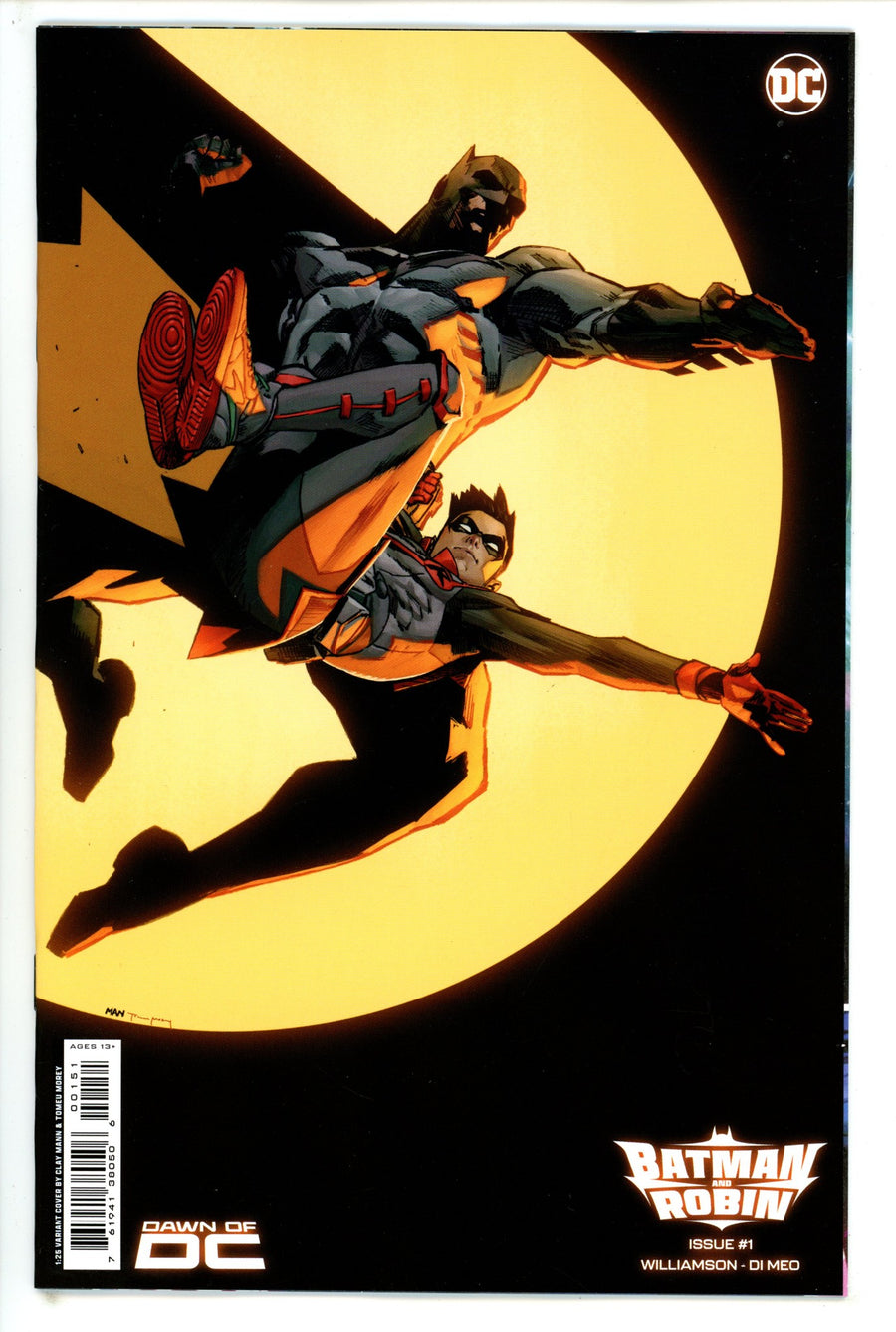 Batman And Robin Vol 3 1 Mann Incentive Variant NM+ (2023)