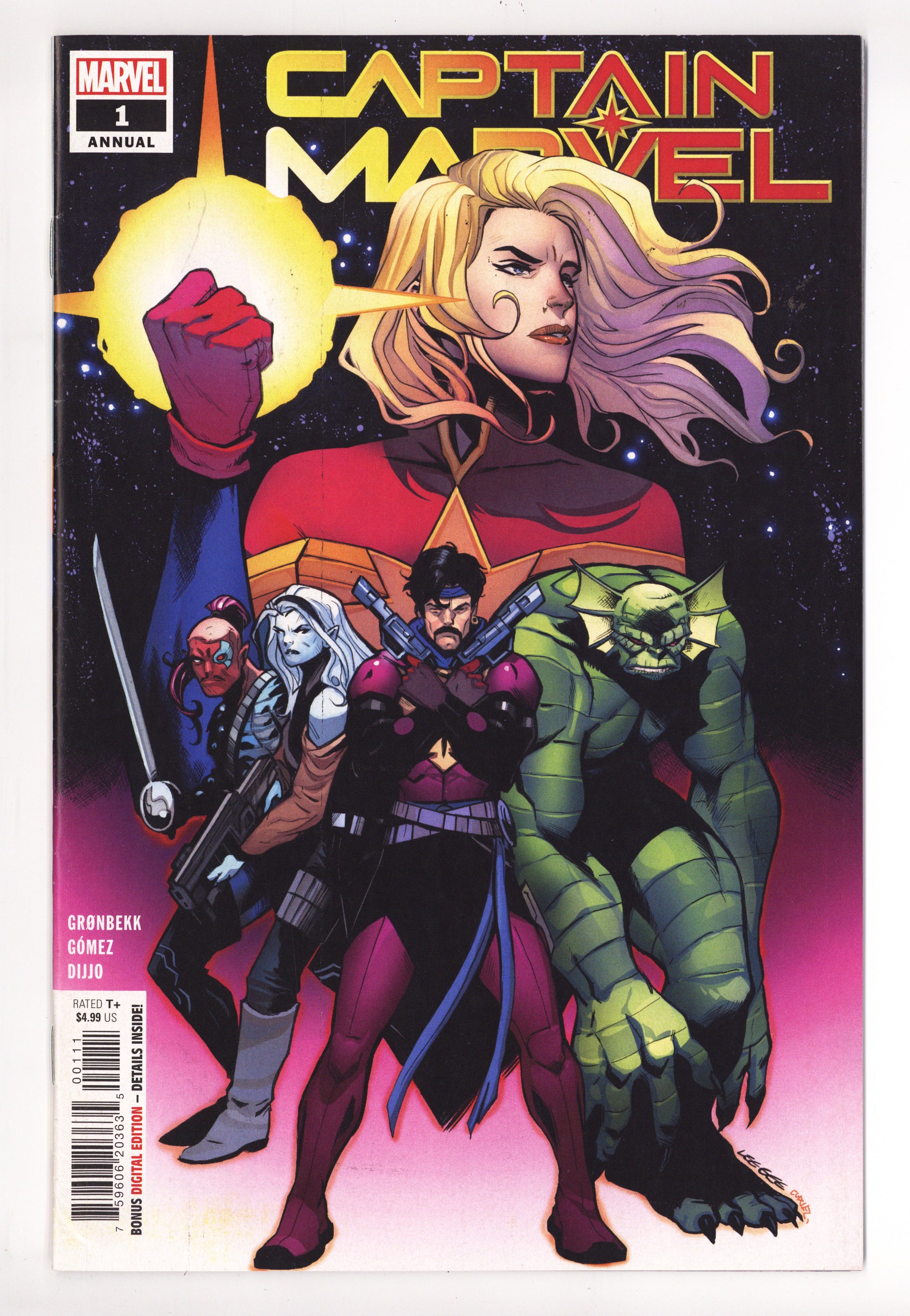 Captain Marvel Annual Vol 11 1 High Grade (2022) 