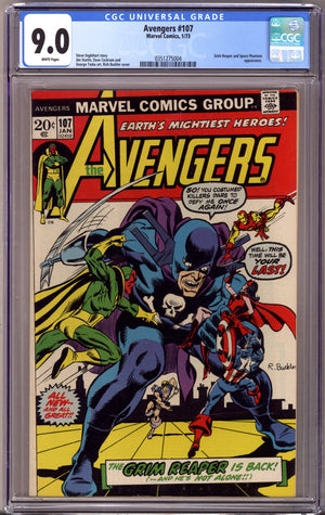 The Avengers Vol 1 107 CGC 9.0 (VF/NM) (1973)