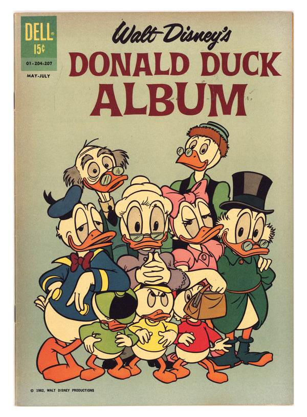 Walt Disney's Donald Duck Album 01204-207 VF- (7.5) (1962)