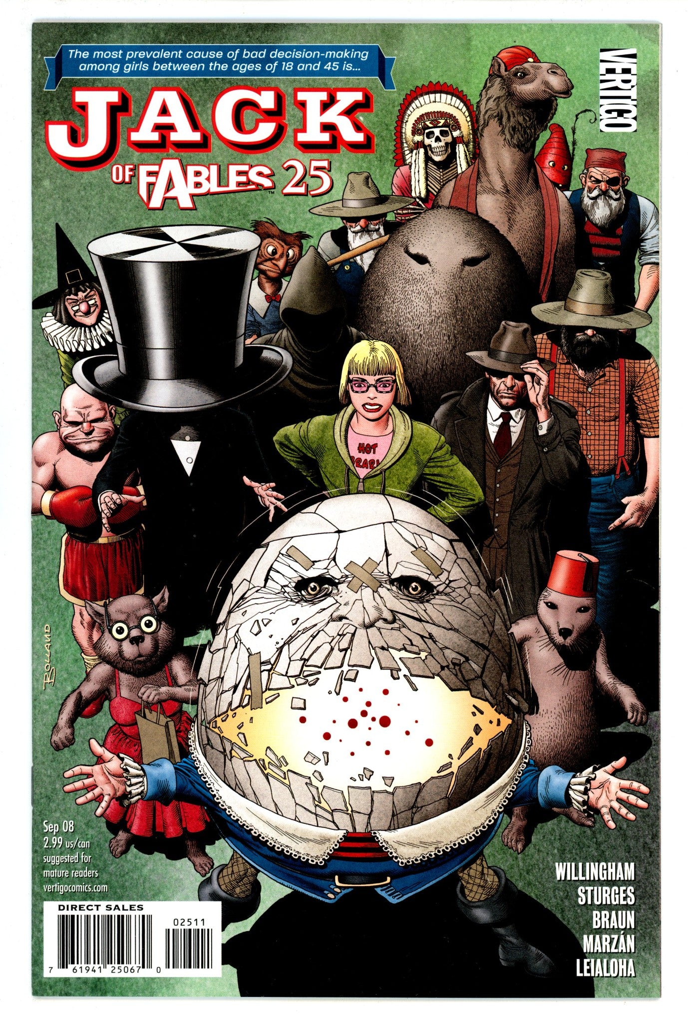 Jack of Fables 25 High Grade (2008) 