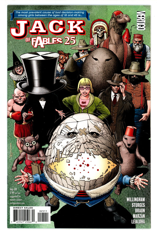 Jack of Fables 25 High Grade (2008)