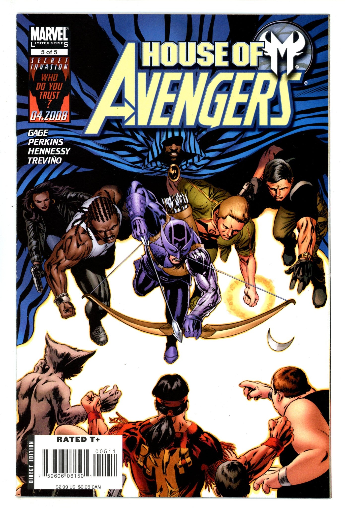 House of M: Avengers 5 High Grade (2008) 