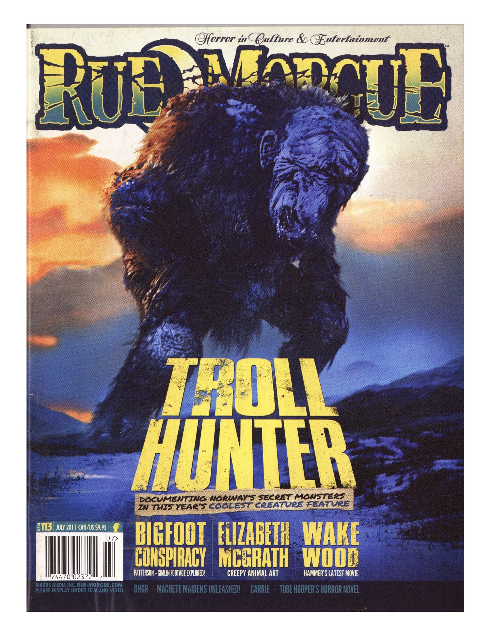 Rue Morgue Magazine 113 Low Grade (2011) 
