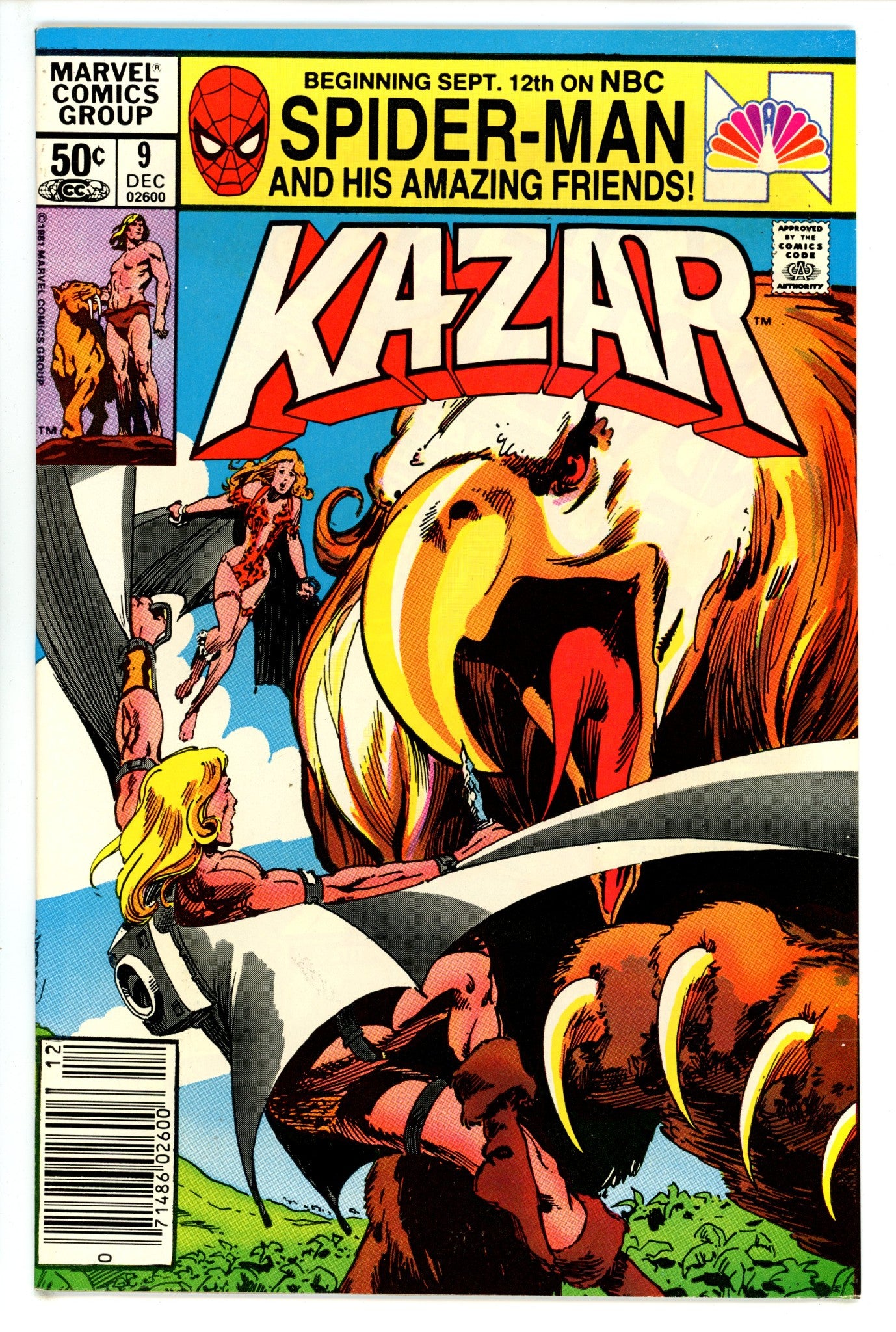 Ka-Zar the Savage Vol 3 9 (1981)