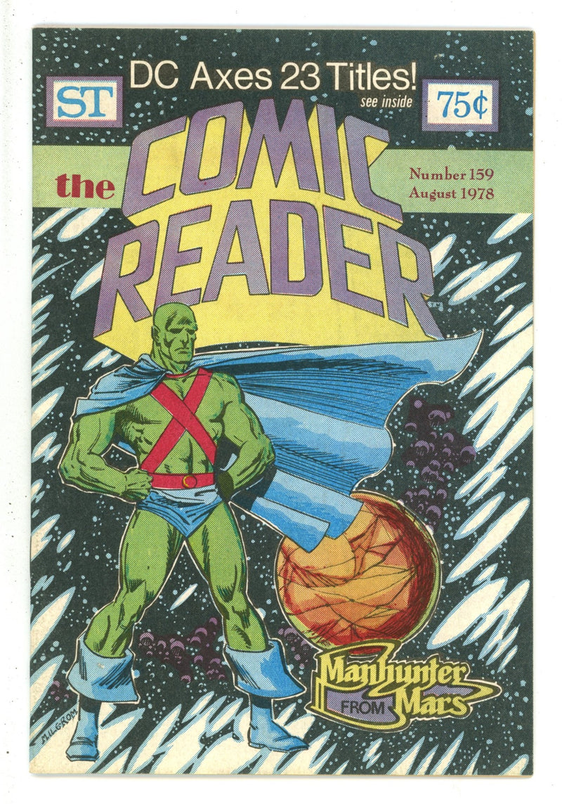 Comic Reader 159 FN/VF (7.0) (1978) 