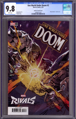 One World Under Doom   2 CGC 9.8 (NM/M)   (2025) NetEase     Variant