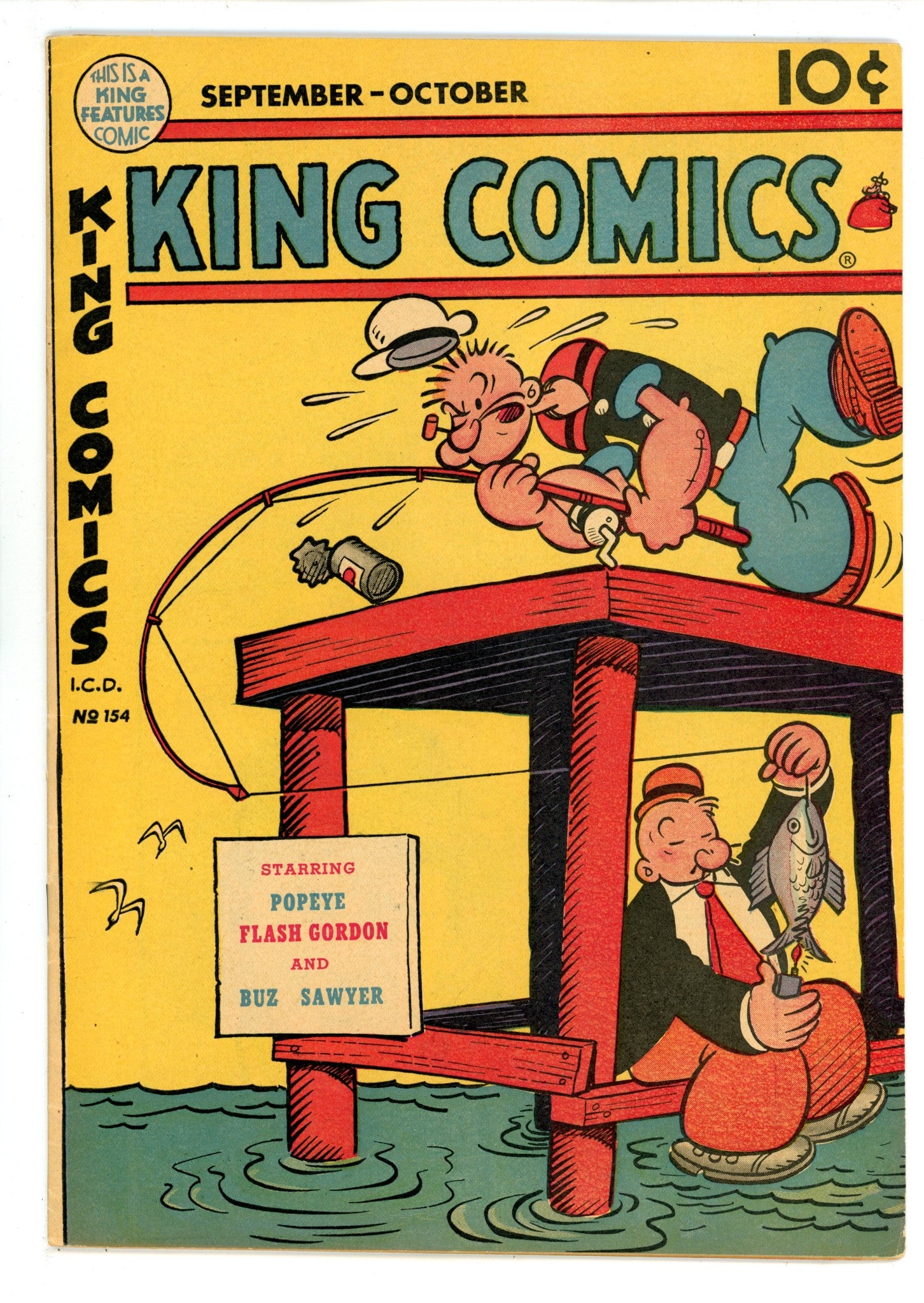 King Comics 154 FN- (5.5) (1949) 