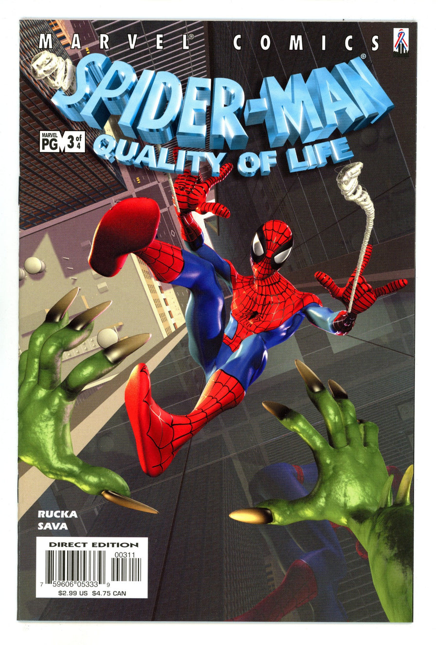 Spider-Man: Quality of Life 3 High Grade (2002) 