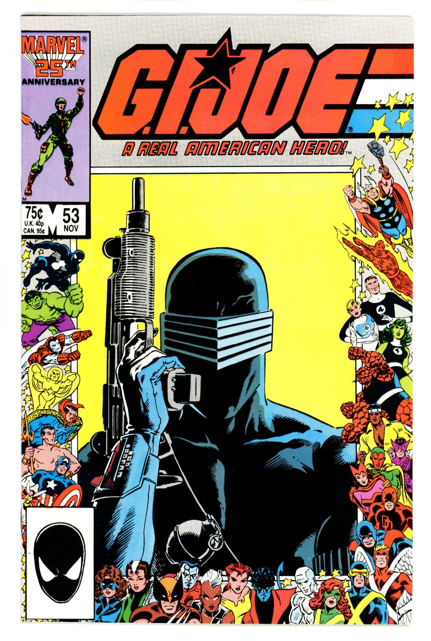 G.I. Joe, A Real American Hero 53 VF (8.0) (1986) 