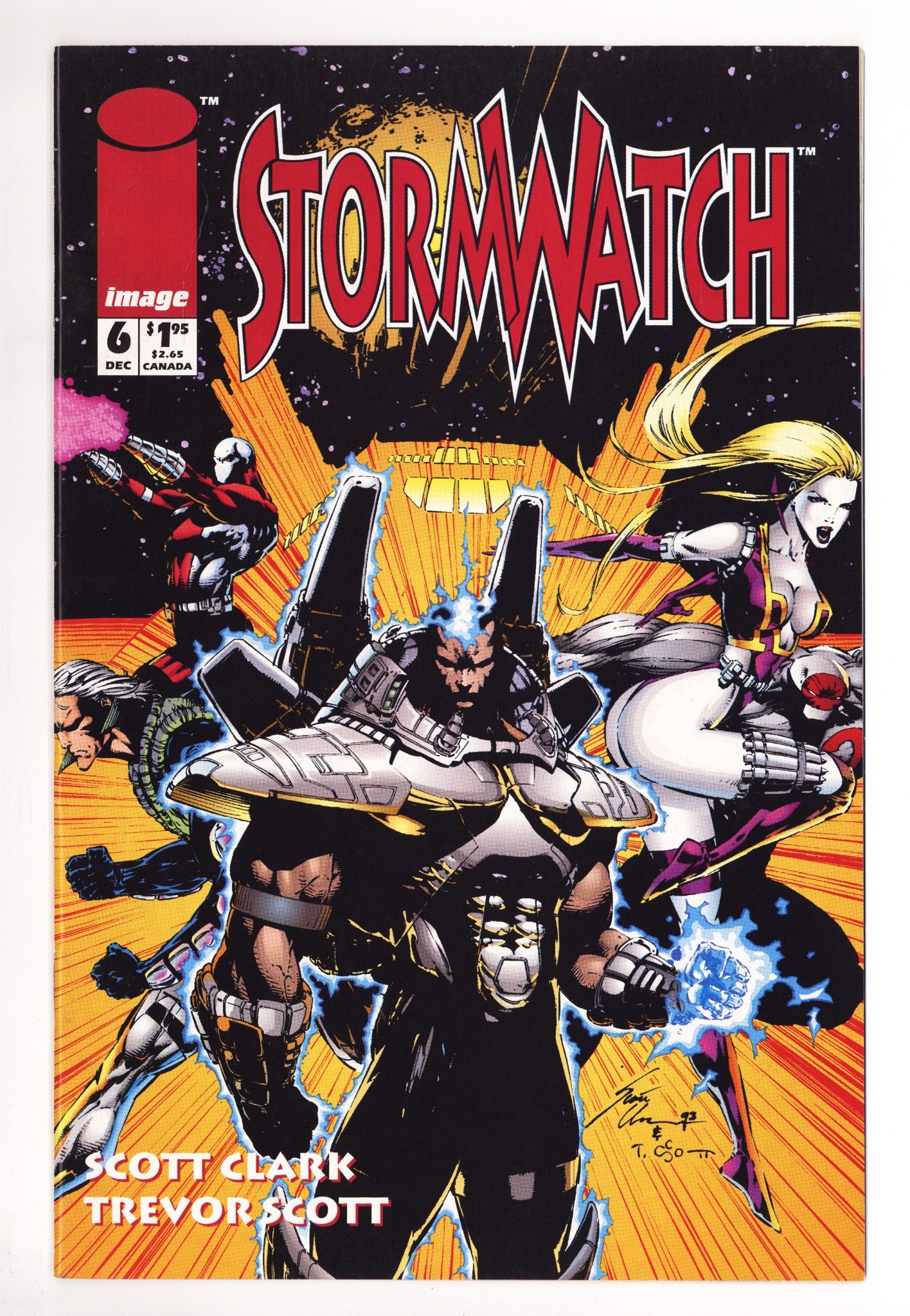 Stormwatch Vol 1 6 High Grade (1993) 
