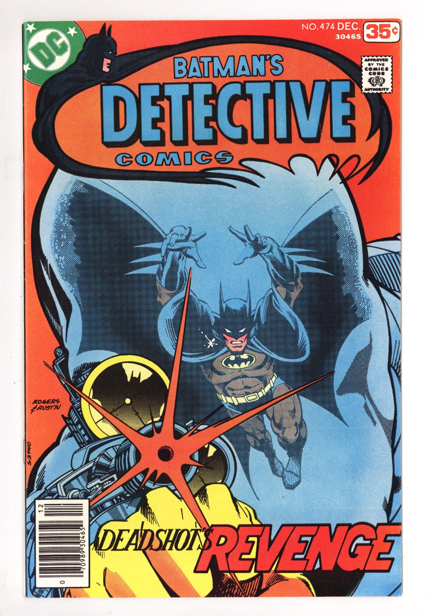 Detective Comics Vol 1 474 VF- (7.5) (1977) 
