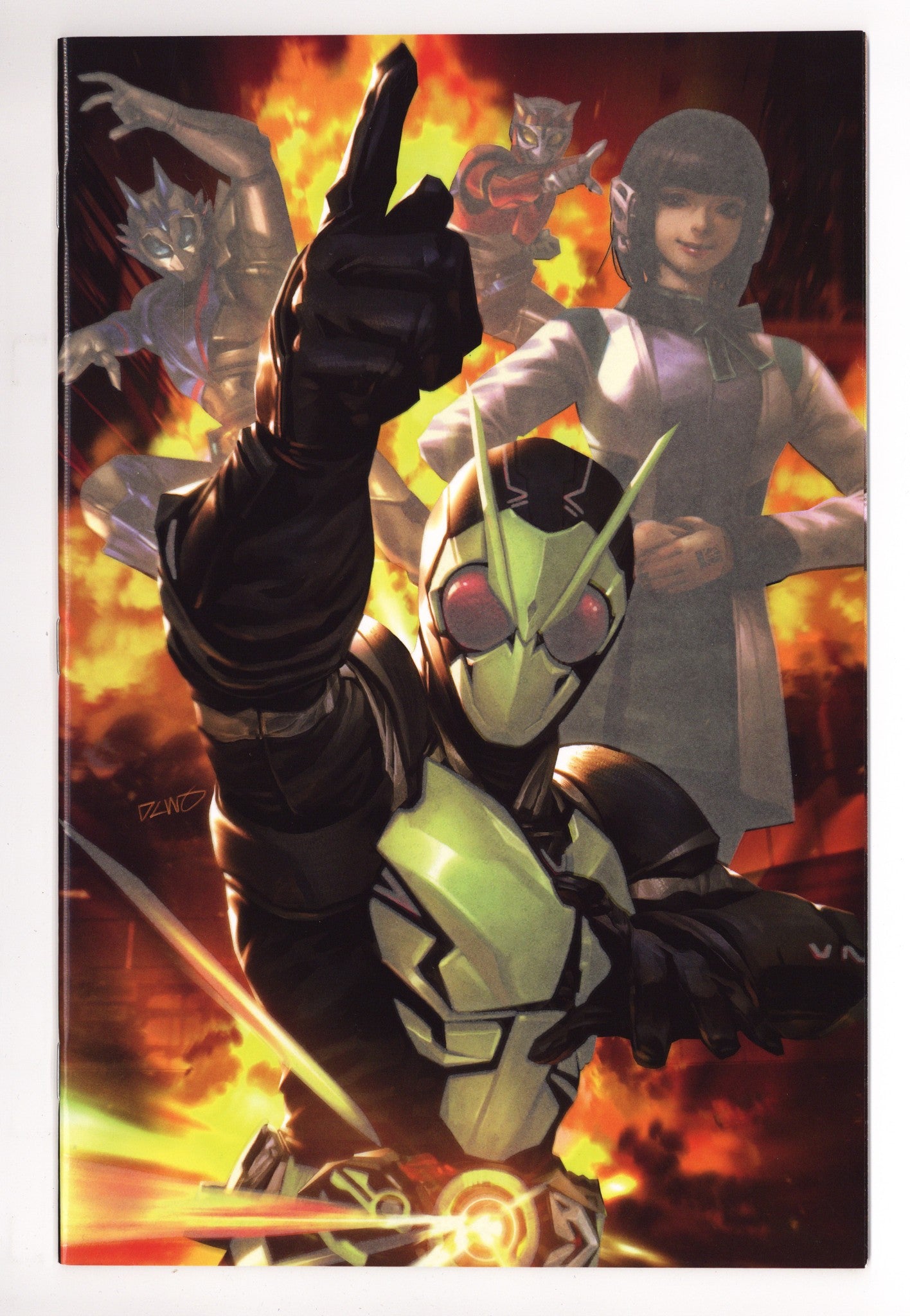Kamen Rider Zero One 1 VF/NM (9.0) (2022) Chew Glow in the Dark Virgin Exclusive Variant 
