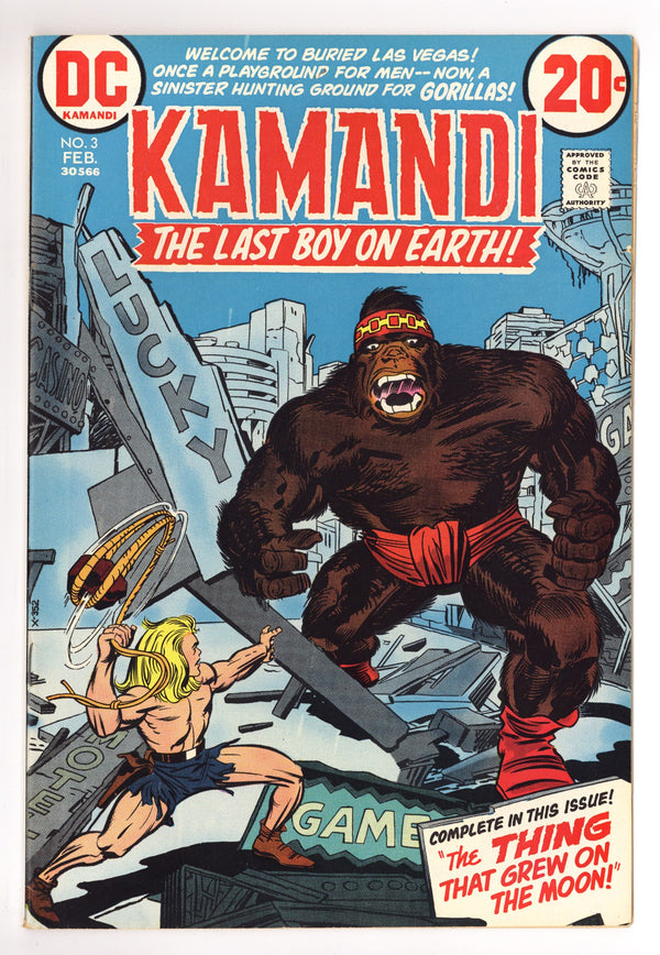 Kamandi, the Last Boy on Earth 3 VF+ (8.5) (1973)