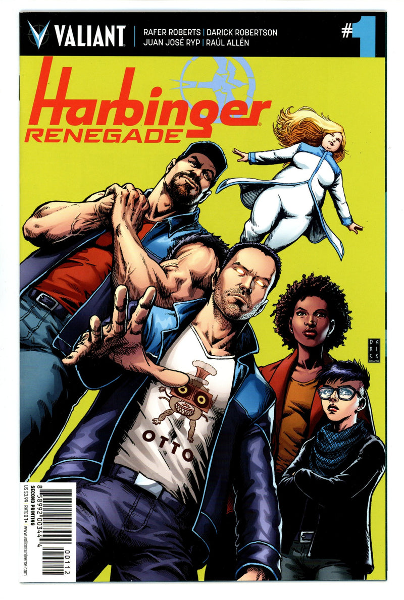 Harbinger Renegade 1 High Grade (2016) 2nd Print 