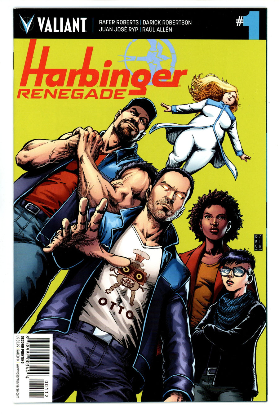 Harbinger Renegade 1 High Grade (2016) 2nd Print 