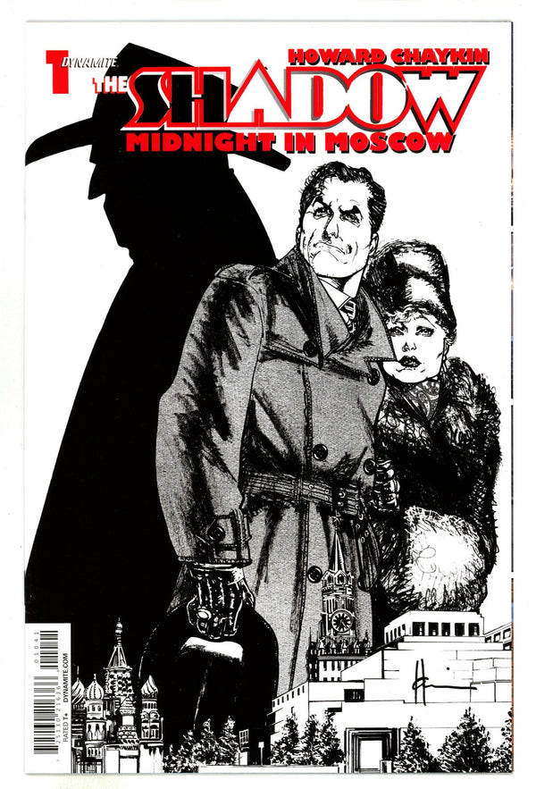The Shadow: Midnight in Moscow 1 VF- (7.5) (2014) Chaykin B&W Incentive Variant