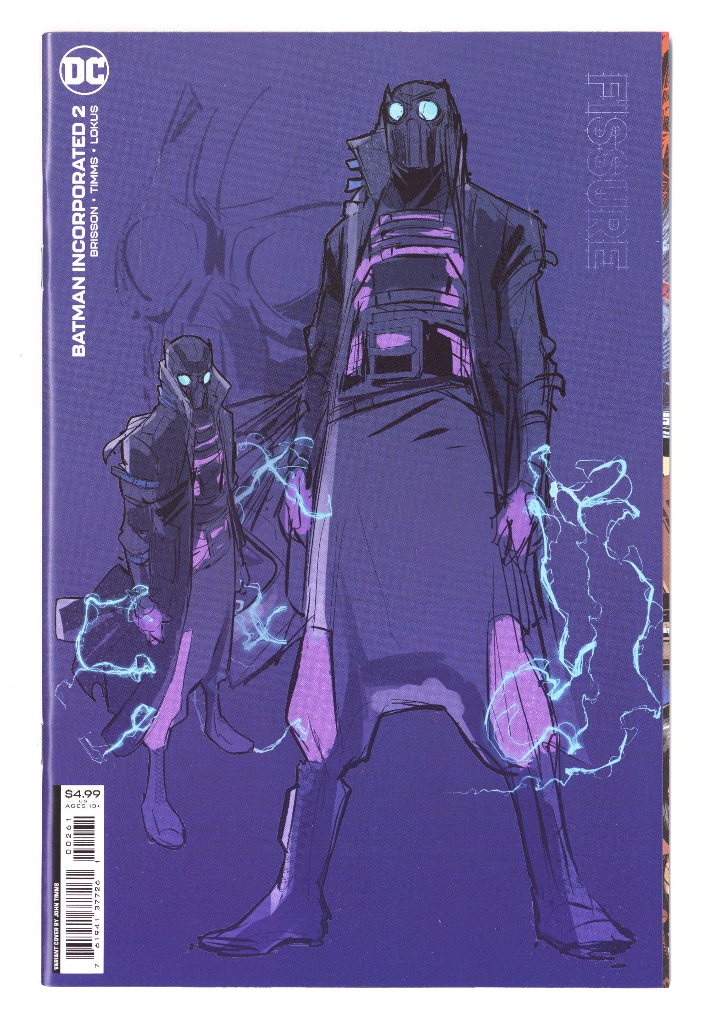 Batman Incorporated Vol 3 2 High Grade (2023) Timms Variant 