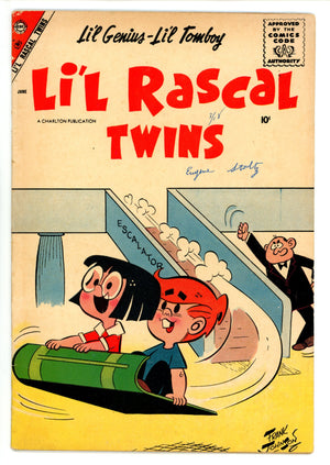 Li'l Rascal Twins 10 VG (4.0) (1958) 