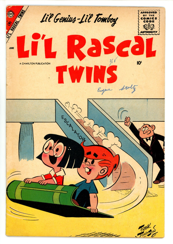 Li'l Rascal Twins 10 VG (4.0) (1958)