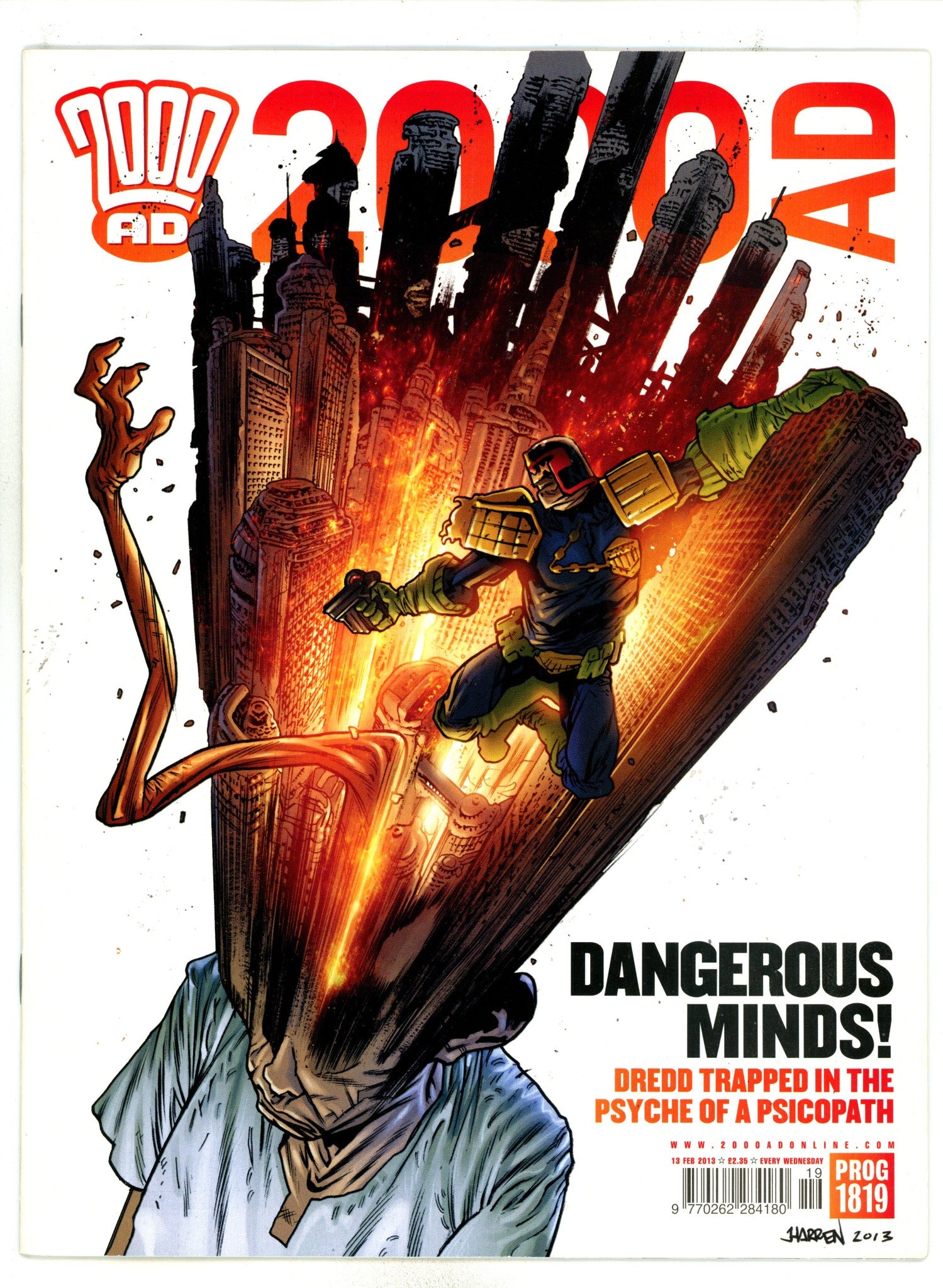 2000 AD 1819 Mid Grade (2013) 
