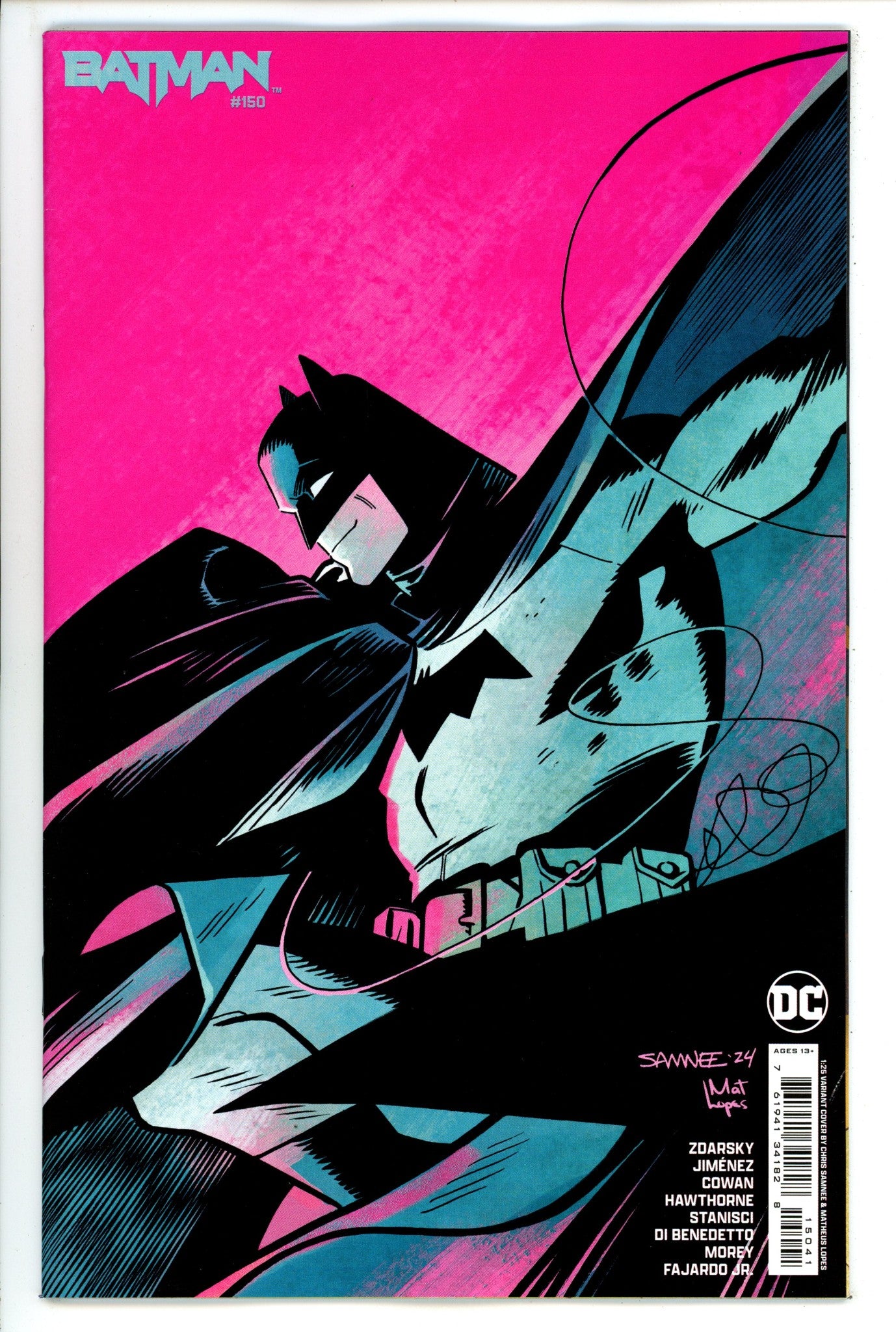 Batman Vol 3 150 Samnee Incentive Variant NM- (2024)