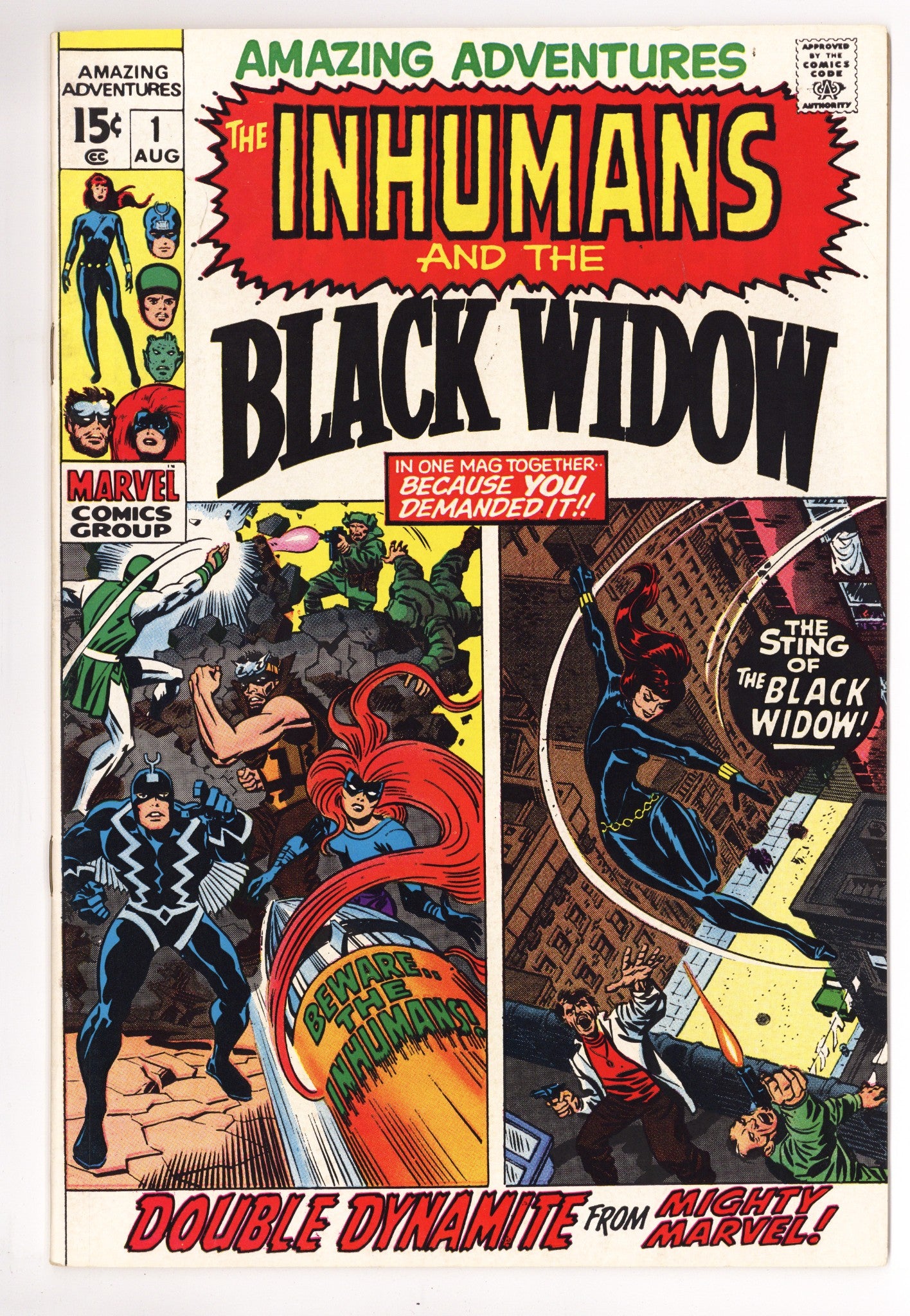 Amazing Adventures Vol 2 1 VF- (7.5) (1970) 