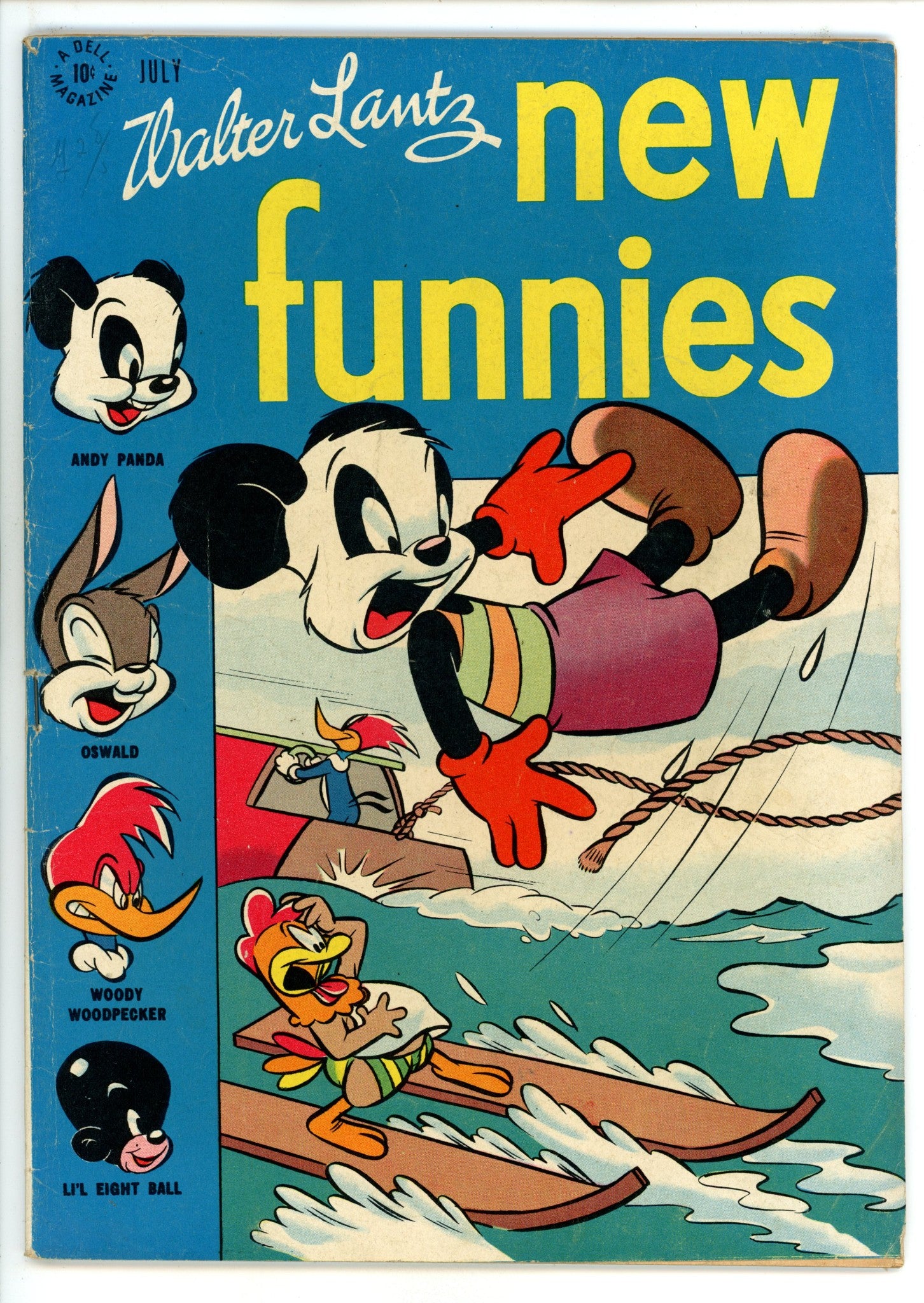 Walter Lantz New Funnies 125 VG/FN (5.0) (1947) 