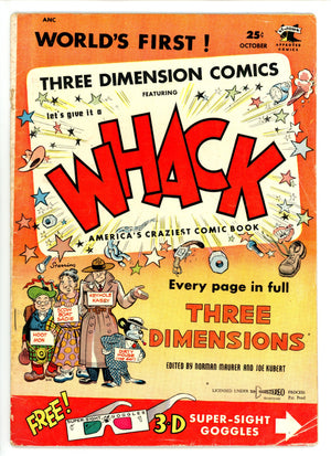 Whack 1 VG (4.0) No Glasses (1953) 