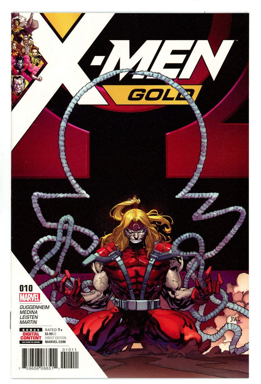 X-Men: Gold Vol 2 10 High Grade (2017) 