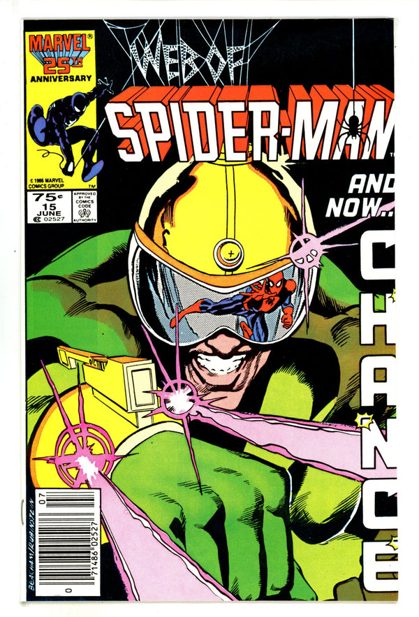 Web of Spider-Man Vol 1 15 High Grade (1986) Newsstand