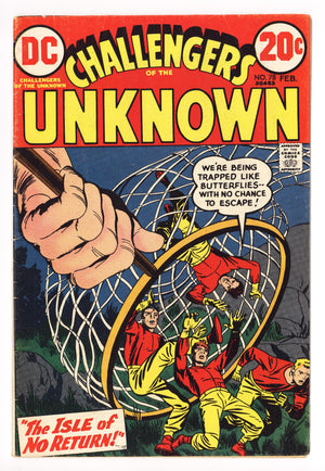 Challengers of the Unknown Vol 1 78 Low Grade (1973) 