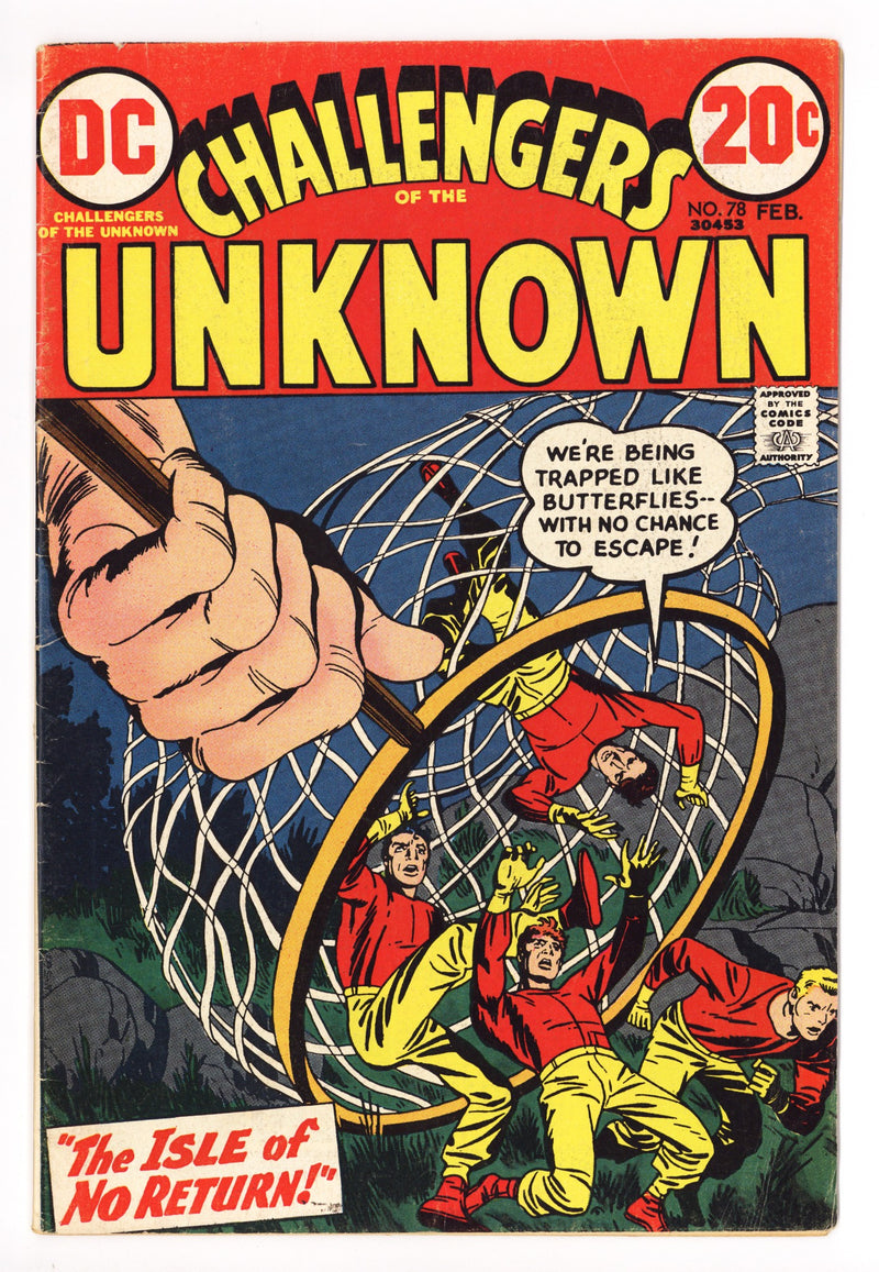 Challengers of the Unknown Vol 1 78 Low Grade (1973) 