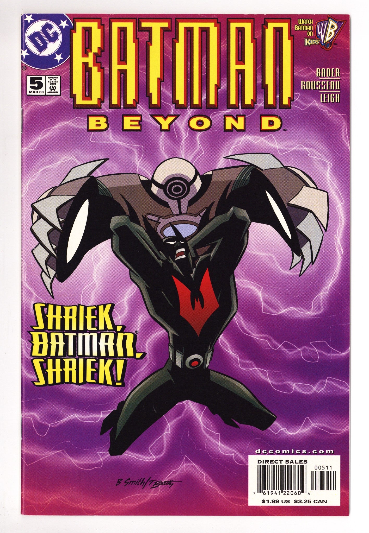 Batman Beyond Vol 2 5 Mid Grade (2000) 