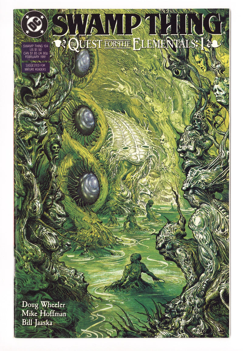 Swamp Thing Vol 2 104 High Grade (1991) 