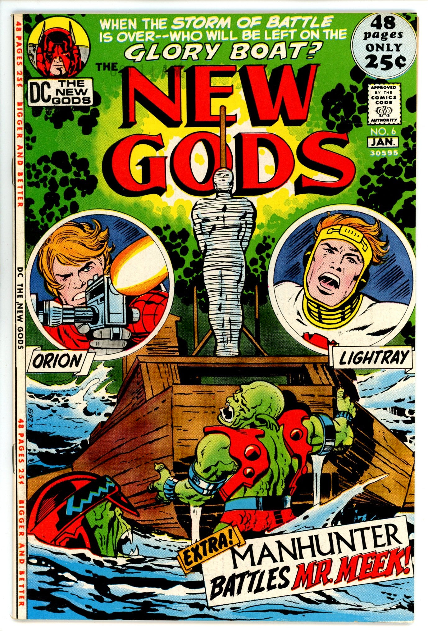 The New Gods Vol 1 6 VF/NM (9.0) (1971) 