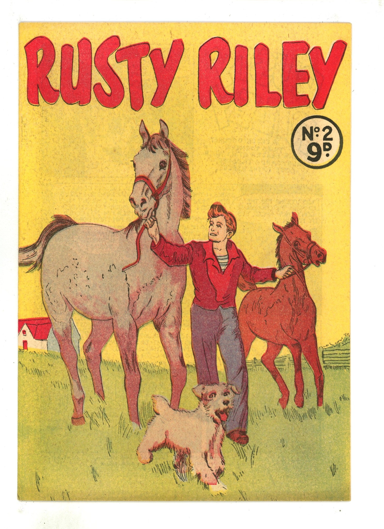 Rusty Riley 2 VF (8.0) (1955) 
