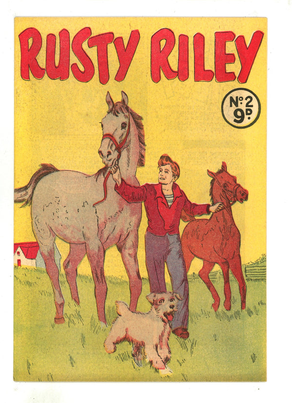 Rusty Riley 2 VF (8.0) (1955)