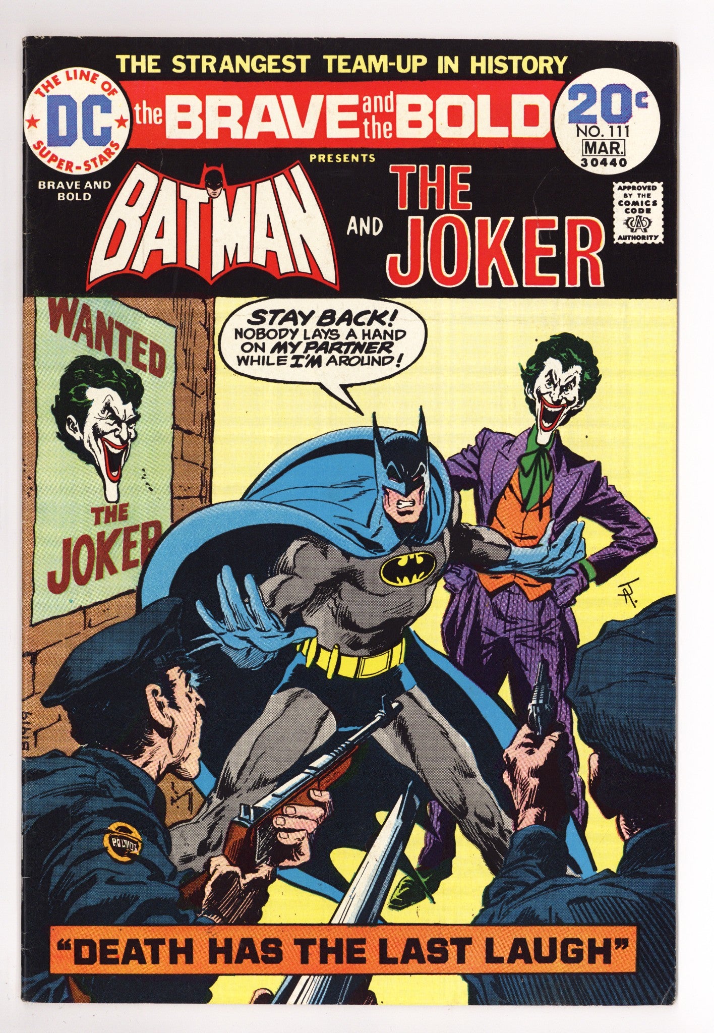 The Brave and the Bold Vol 1 111 FN+ (6.5) (1974) 