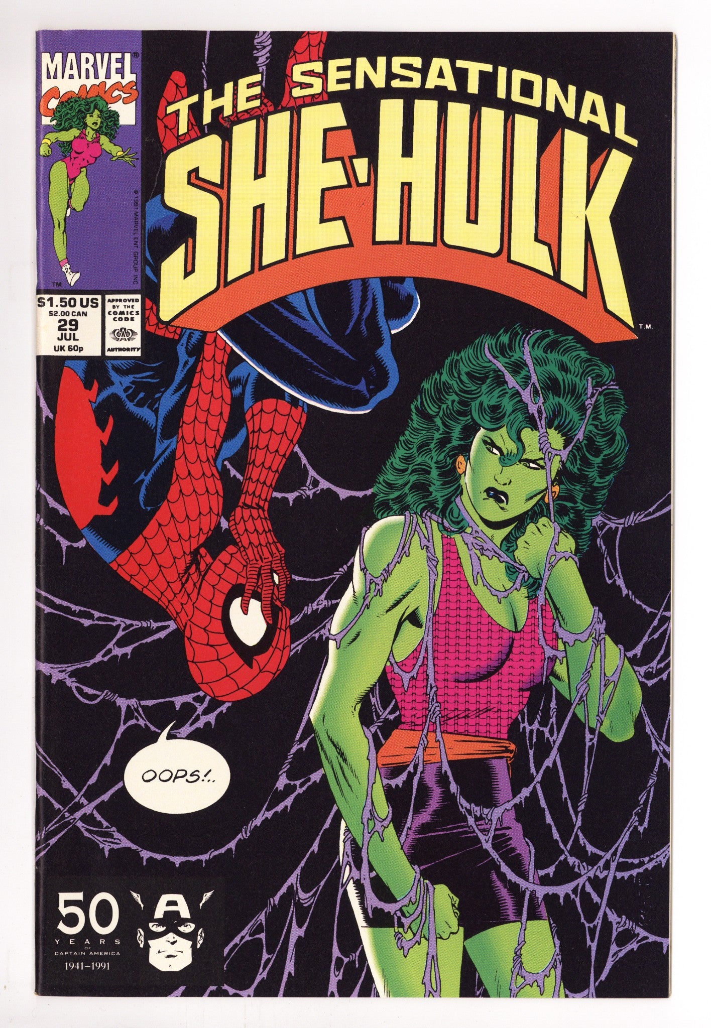 The Sensational She-Hulk 29 Low Grade (1991) 